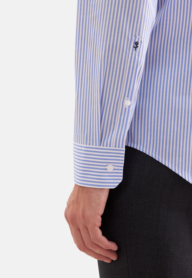 Slim Business shirt Stripes in Light Blue |  Seidensticker Onlineshop