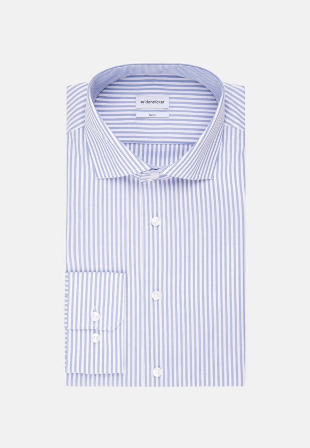 Slim Business shirt Stripes in Light Blue |  Seidensticker Onlineshop