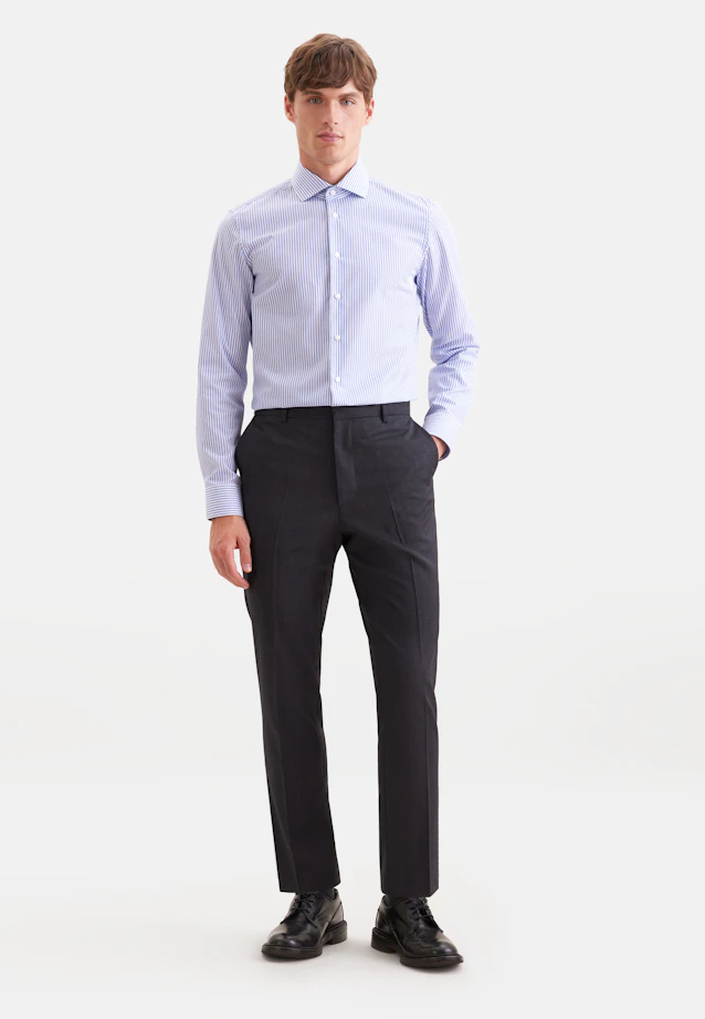 Slim Business shirt Stripes in Light Blue |  Seidensticker Onlineshop
