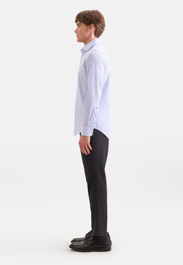 Slim Business shirt Stripes in Light Blue |  Seidensticker Onlineshop