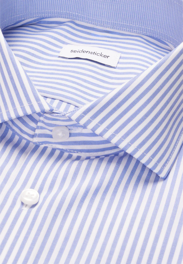 Slim Business shirt Stripes in Light Blue |  Seidensticker Onlineshop