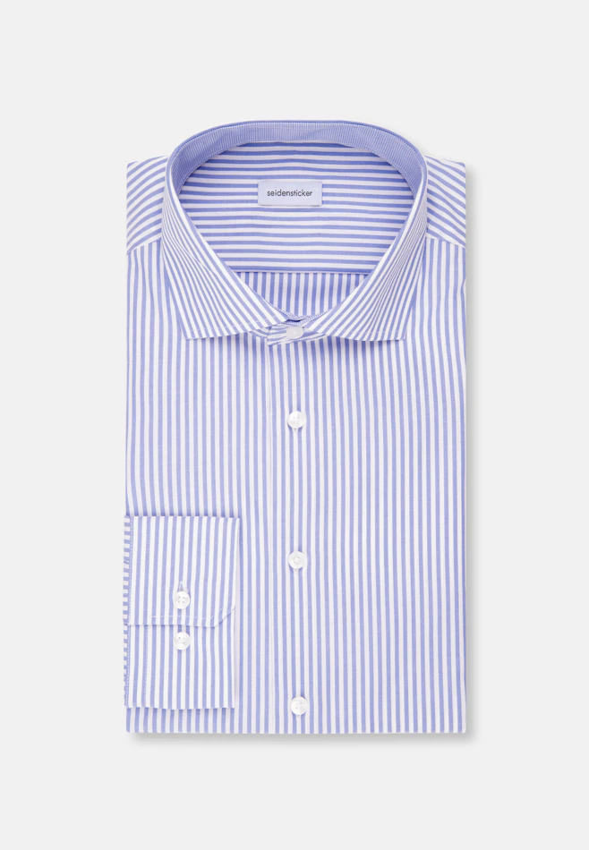 Slim Business shirt Stripes in Light Blue | Seidensticker online shop