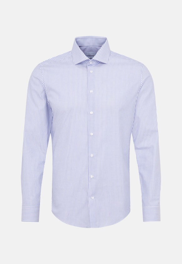 Slim Chemise d'affaires Rayures in Bleu Moyen |  Seidensticker Onlineshop