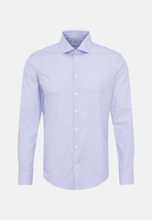 Slim Business shirt Stripes in Light Blue |  Seidensticker Onlineshop