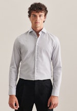 Slim Business Hemd Gestreift in Grau |  Seidensticker Onlineshop