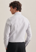 Slim Business Hemd Gestreift in Grau |  Seidensticker Onlineshop