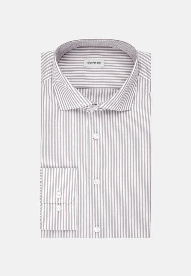 Slim Business Hemd Gestreift in Grau |  Seidensticker Onlineshop