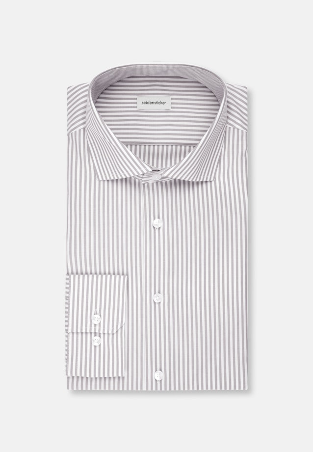 Slim Business shirt Stripes in Grey |  Seidensticker Onlineshop
