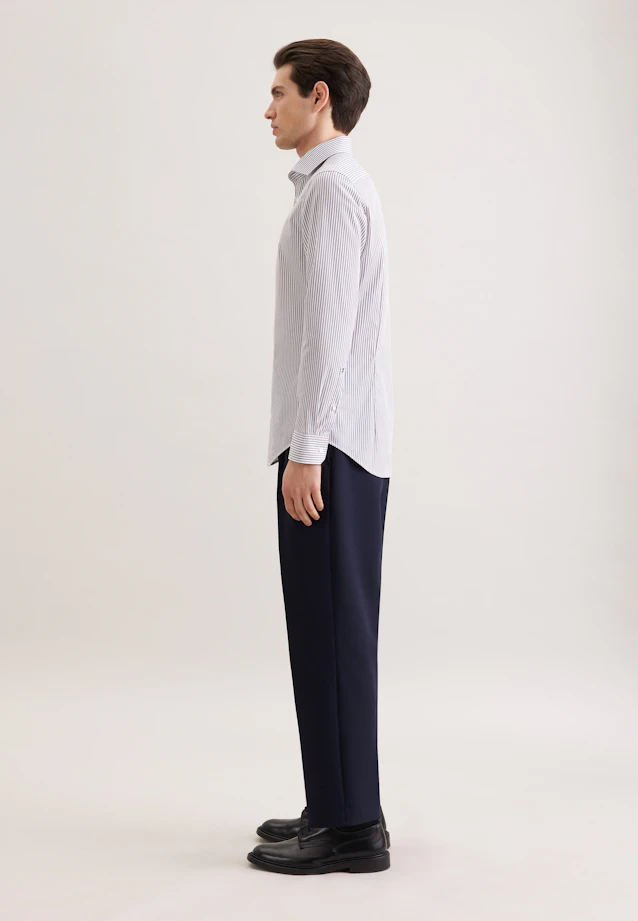 Slim Business shirt Stripes in Grey |  Seidensticker Onlineshop