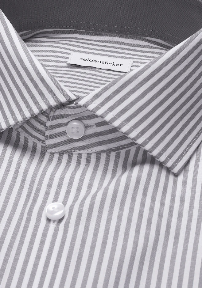 Slim Chemise d'affaires Rayures dans Gris | Boutique en ligne Seidensticker