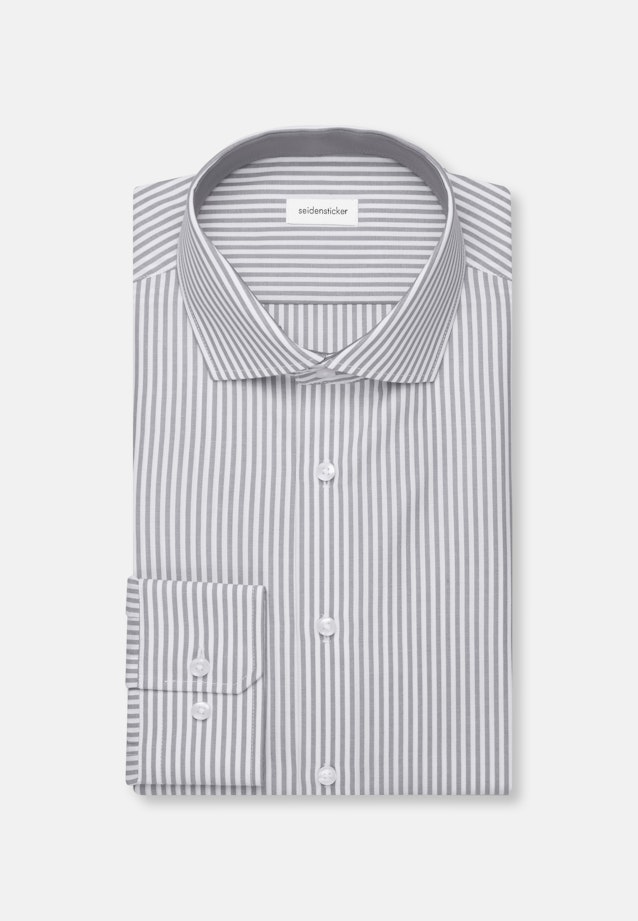Slim Business shirt Stripes in Grey |  Seidensticker Onlineshop