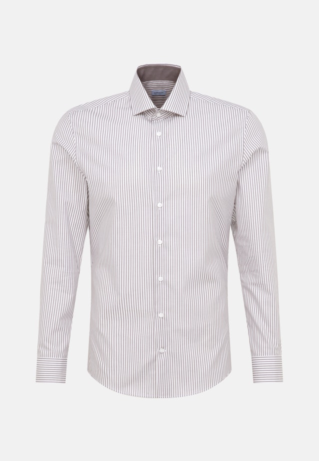 Slim Business Hemd Gestreift in Grau |  Seidensticker Onlineshop
