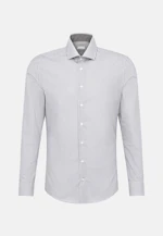 Slim Business shirt Stripes in Grey |  Seidensticker Onlineshop