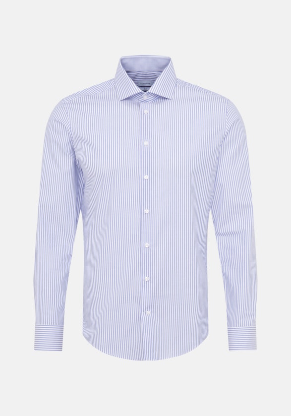 Slim Chemise Business A Rayures in Bleu Clair | Seidensticker Onlineshop