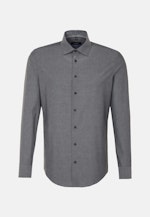 Shaped Business Hemd Uni in Grau |  Seidensticker Onlineshop