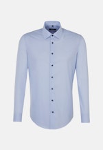 Shaped Business Shirt Uni in Light Blue |  Seidensticker Onlineshop