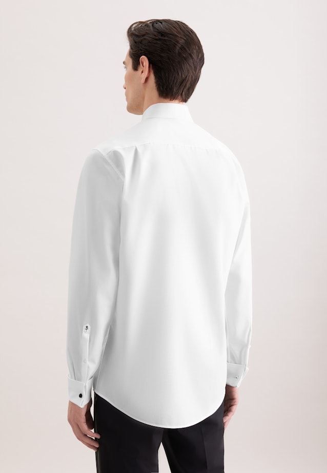 Regular Business Hemd Uni in Weiß |  Seidensticker Onlineshop