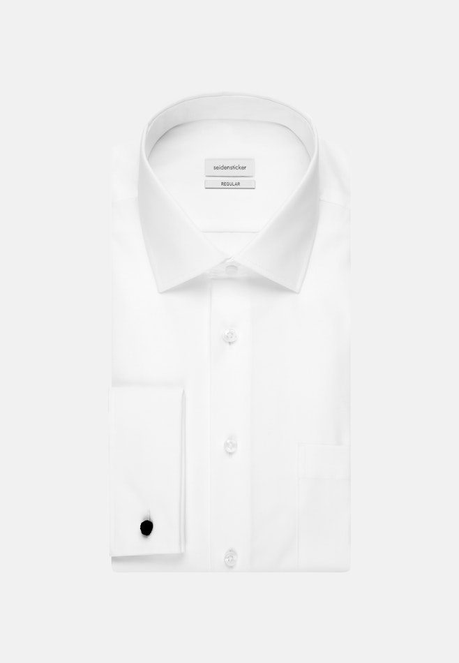 Regular Business Hemd Uni in Weiß | Seidensticker Onlineshop