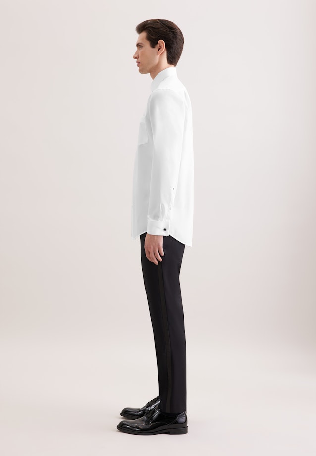 Regular Business Hemd Uni in Weiß |  Seidensticker Onlineshop