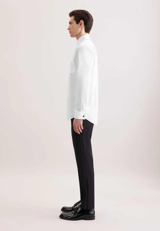 Regular Business shirt Uni in White |  Seidensticker Onlineshop