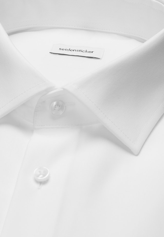 Regular Business Hemd Uni in Weiß |  Seidensticker Onlineshop