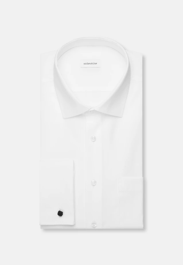 Regular Business shirt Uni in White |  Seidensticker Onlineshop