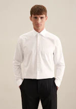 Regular Business Hemd Uni in Ecru |  Seidensticker Onlineshop