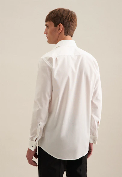 Regular Business Hemd Uni in Ecru |  Seidensticker Onlineshop