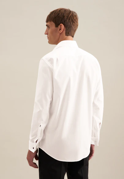 Regular Business Hemd Uni in Ecru |  Seidensticker Onlineshop