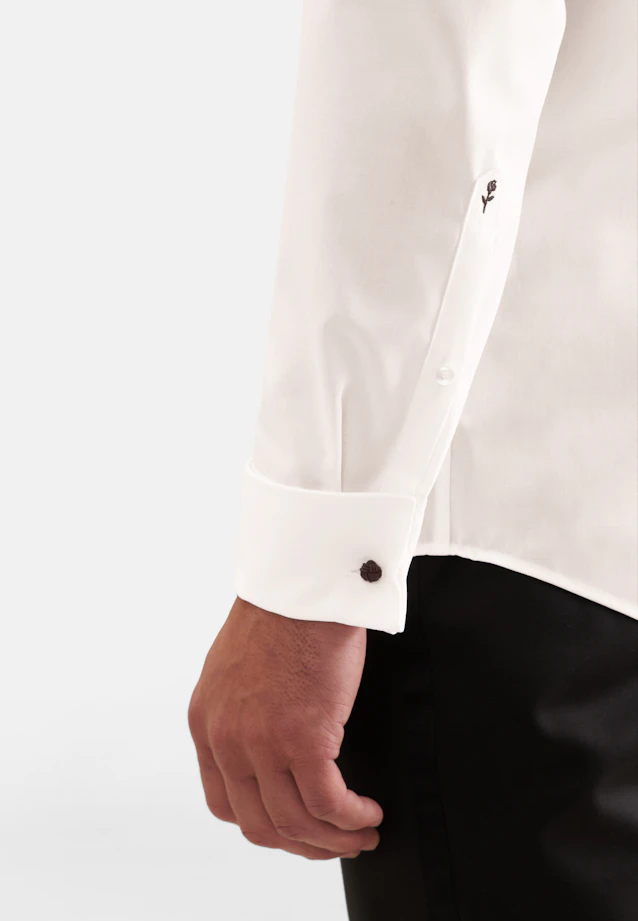 Regular Business shirt Uni in Ecru |  Seidensticker Onlineshop
