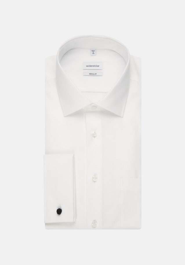 Regular Chemise Business Uni in Ecru | Seidensticker Onlineshop