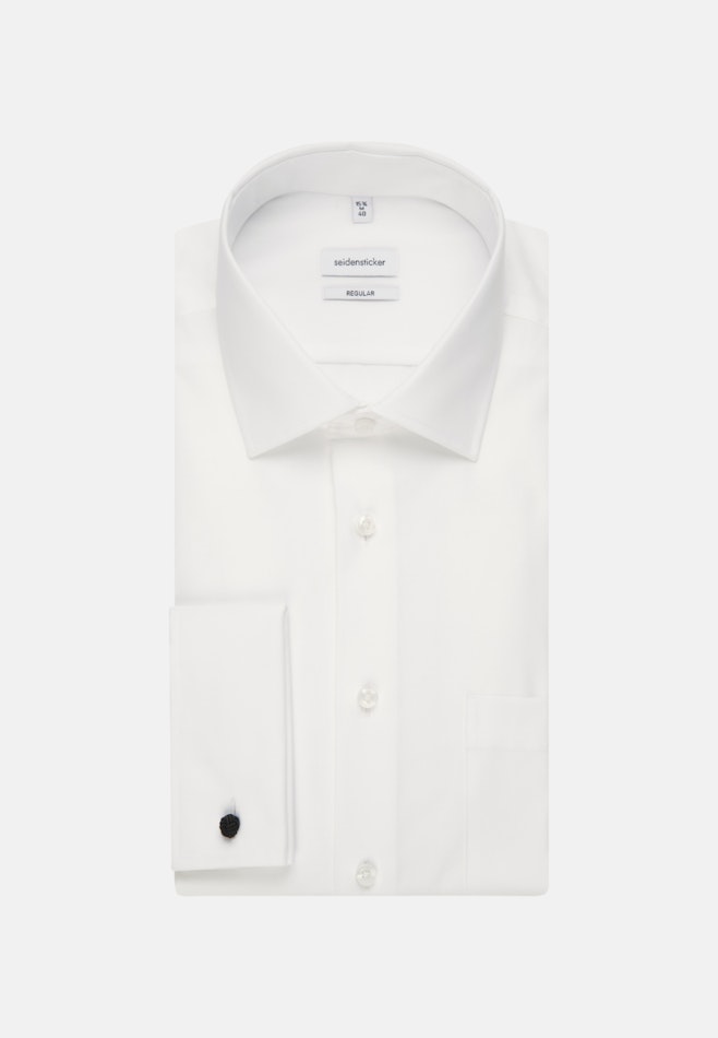 Regular Business shirt Uni in Ecru | Seidensticker online shop