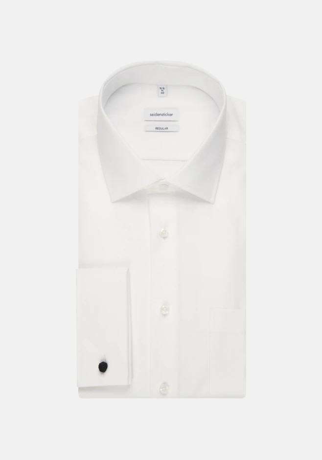 Regular Business shirt Uni in Ecru | Seidensticker online shop