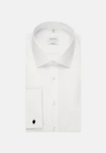 Regular Business shirt Uni in Ecru |  Seidensticker Onlineshop