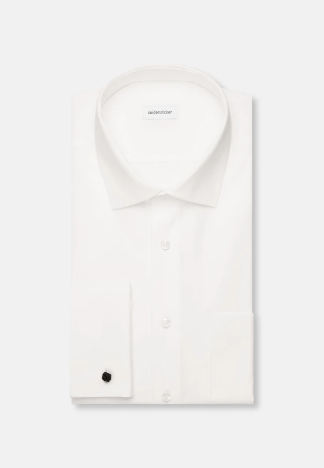 Regular Chemise d'affaires Uni dans Ecru | Boutique en ligne Seidensticker