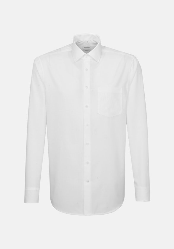 Regular Chemise Business Uni in Ecru | Seidensticker Onlineshop