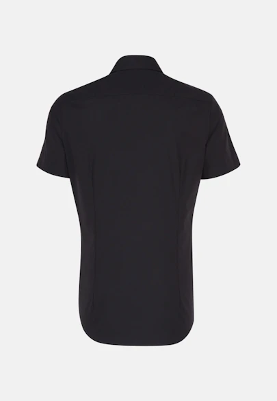 Slim Business Hemd Uni in Schwarz |  Seidensticker Onlineshop