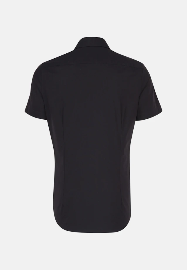 Slim Business Hemd Uni in Schwarz |  Seidensticker Onlineshop