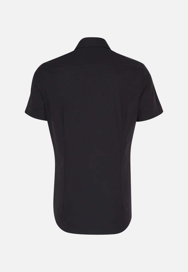 Slim Business Hemd Uni in Schwarz | Seidensticker Onlineshop