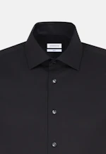 Slim Business Hemd Uni in Schwarz |  Seidensticker Onlineshop