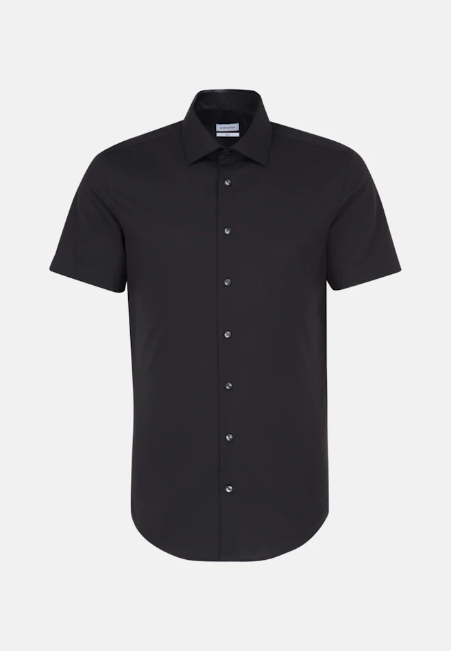 Slim Business Hemd Uni in Schwarz | Seidensticker Onlineshop