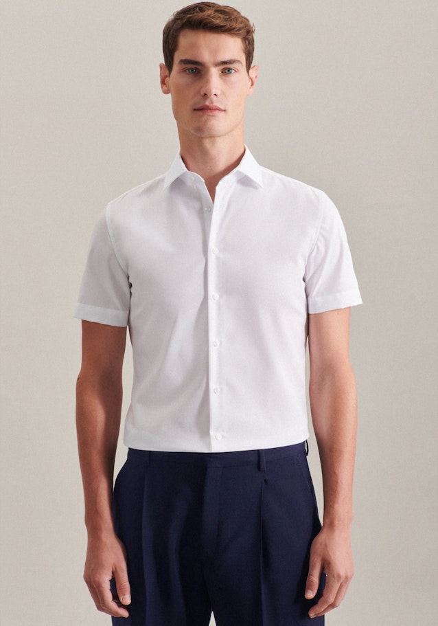 Slim Chemise Business Uni in Blanc | Seidensticker Onlineshop
