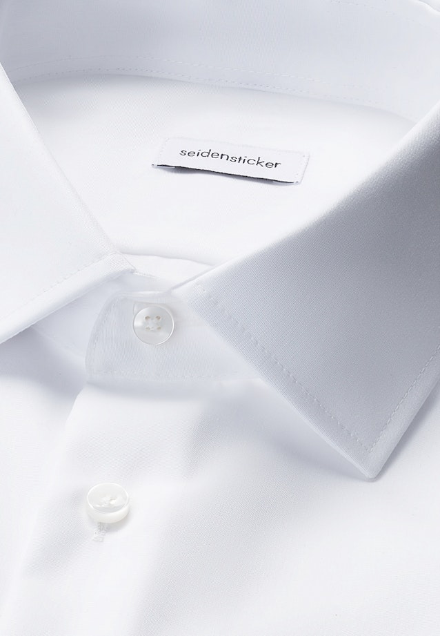 Slim Chemise d'affaires Uni in Blanc |  Seidensticker Onlineshop