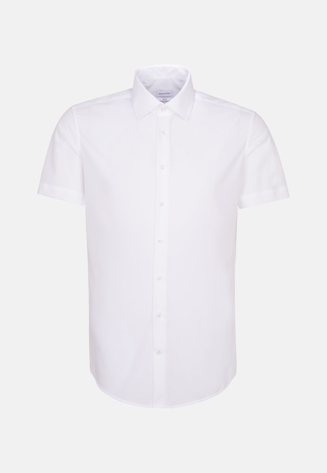 Slim Business Hemd Uni in Weiß |  Seidensticker Onlineshop