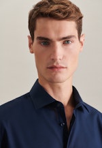 Slim Business Hemd Uni in Dunkelblau |  Seidensticker Onlineshop