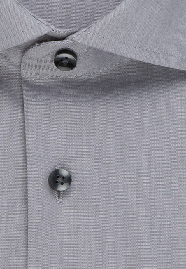 Slim Business Hemd Uni in Grau |  Seidensticker Onlineshop