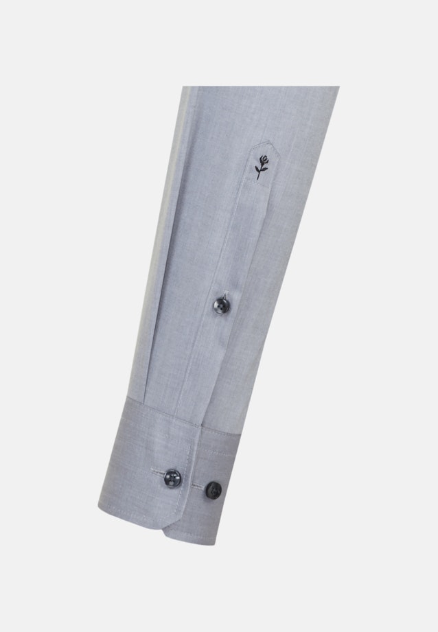 Slim Business Hemd Uni in Grau |  Seidensticker Onlineshop