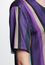Shirt Blouse Stripes in Purple |  Seidensticker Onlineshop