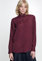 Hemdbluse Uni in Rot |  Seidensticker Onlineshop