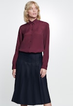 Hemdbluse Uni in Rot |  Seidensticker Onlineshop